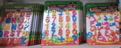 Letters and Numbers (Magnet Characters)