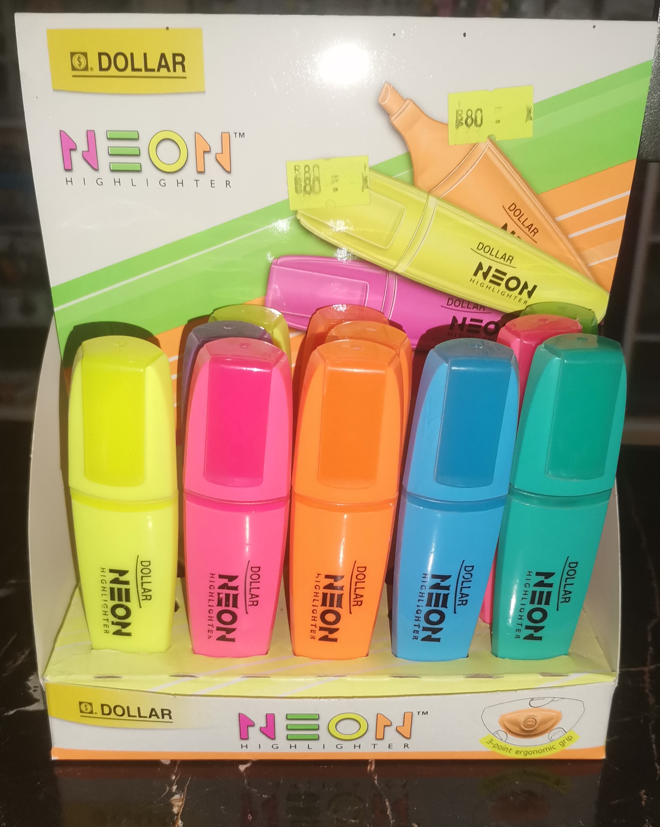 Dollar Neon Highlighter