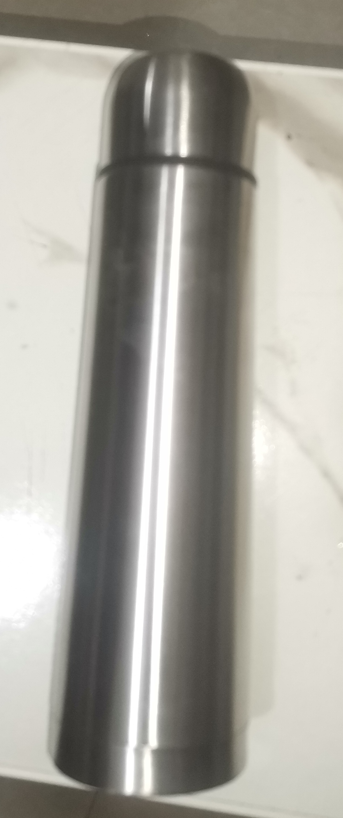 Water Bottle Steel Silver (750ML)