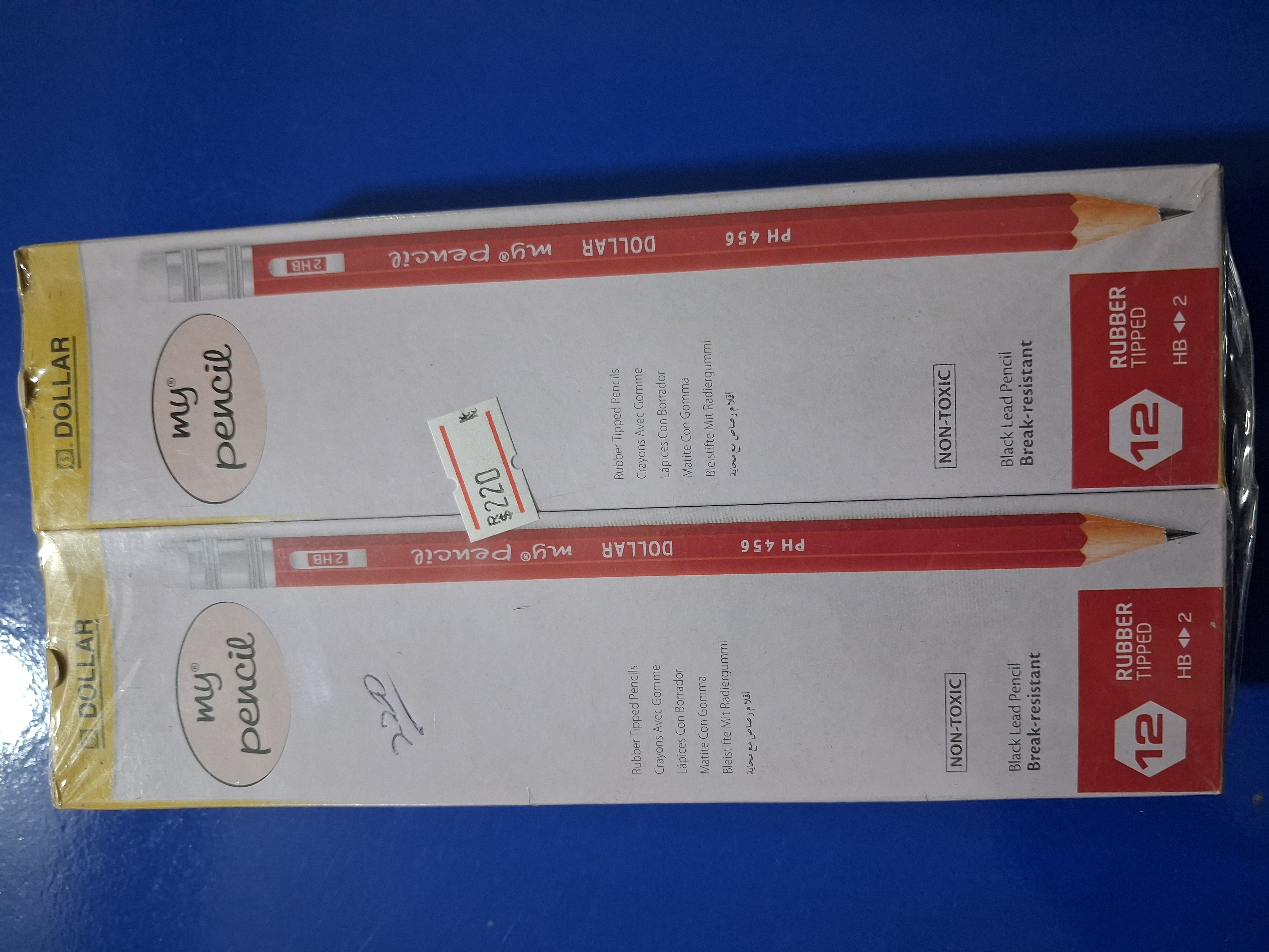 Dollar My Pencil 456 Red - Lead Pencil (12Pcs)