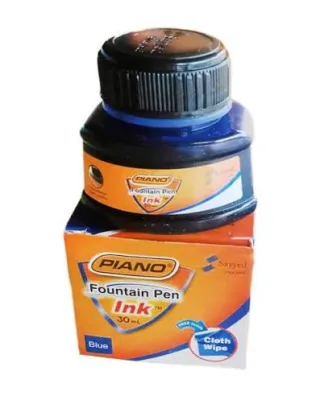 Piano Fountain Pen Ink Bottle 30ml (Blue | Black)