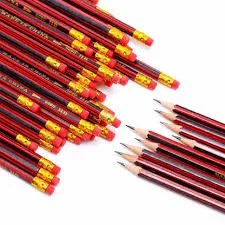 Lead Pencil with Eraser—(1 Pc)