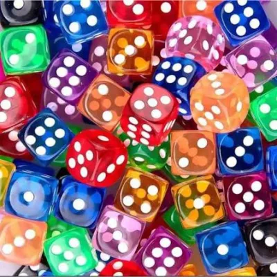 Ludo Dice 14MM (Cristal)