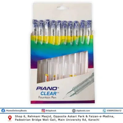 Piano Clear Fountain Pen